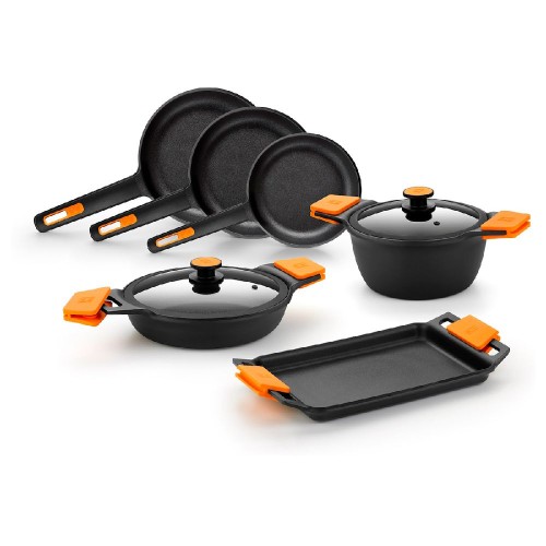 ΗΜΙΧΥΤΡΑ BRA EFFICIENT Α430532 (32CM / 5LT / BLACK / ΓΥΑΛΙΝΟ ΚΑΠΑΚΙ)